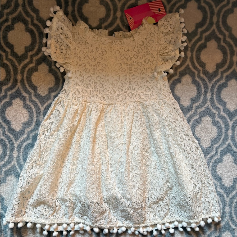 NWT Charming White Lace Size 12-18 Months Dress